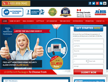 Tablet Screenshot of mhbsecurity.ca